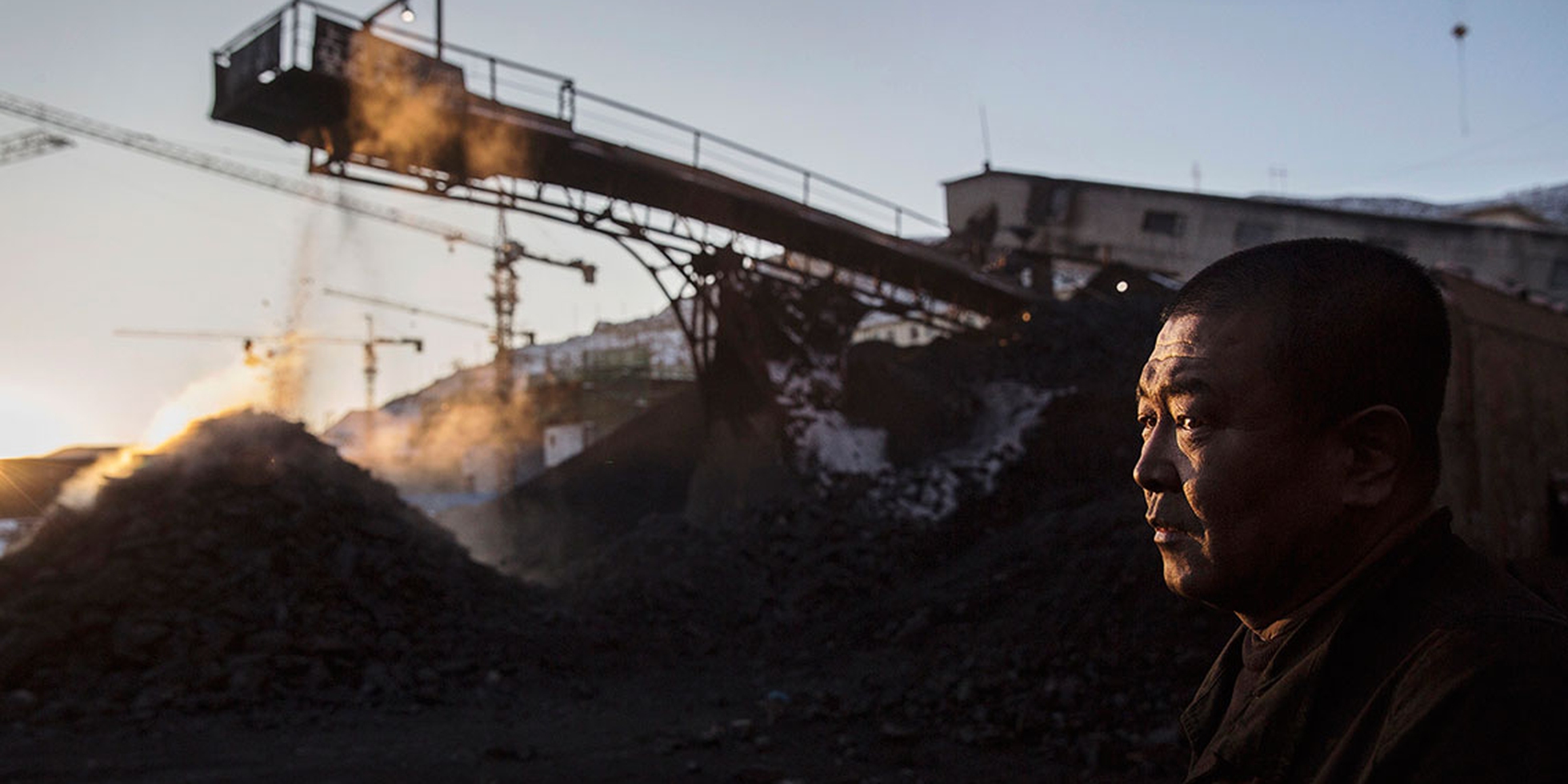 добыча угля в китае