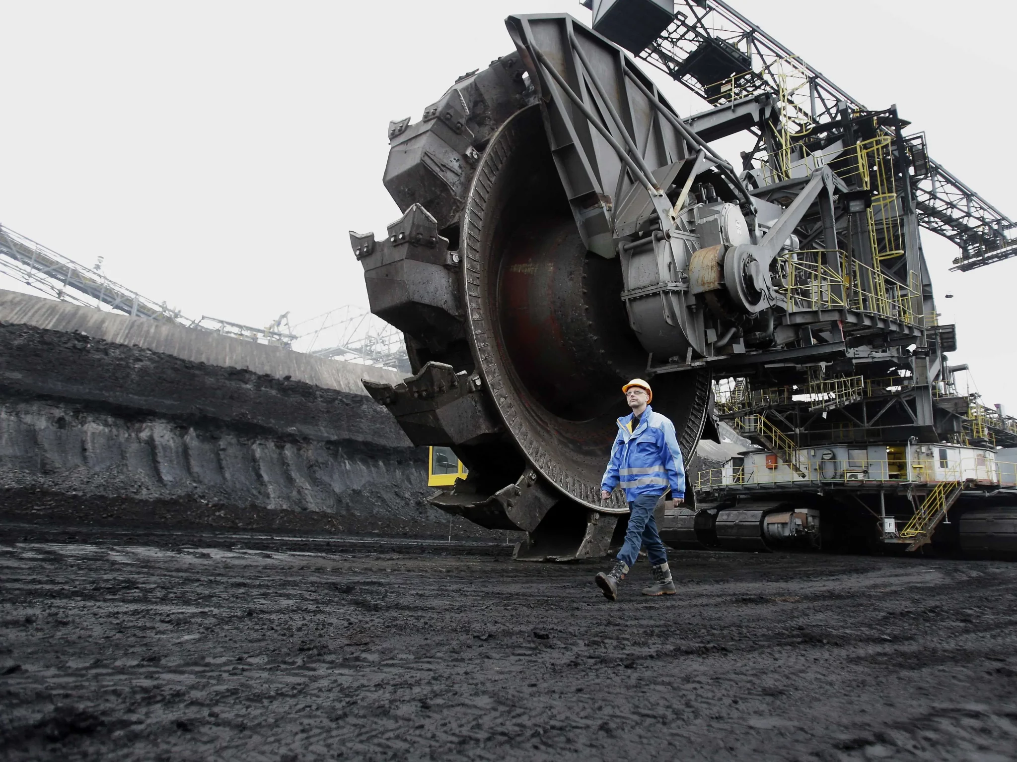 Добыча угля в Германии